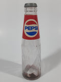 Vintage Chilton Globe Pepsi Cola Miniature 5 1/4" Tall Hard Plastic Bottle with Cap