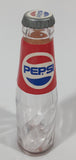 Vintage Chilton Globe Pepsi Cola Miniature 5 1/4" Tall Hard Plastic Bottle with Cap