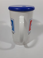 Vintage Pepsi Comeback Cup 6 1/2" Tall Plastic Travel Mug Cup with Lid
