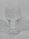 Vintage Pepsi-Cola White Script 6" Tall Glass Cup