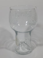 Rare Vintage Pepsi-Cola Beef'N Barrel White Script 6" Tall Glass Cup