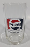 Vintage 1973 Pepsi Romanian 5" Tall Glass Cup