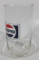 Vintage 1973 Pepsi Romanian 5" Tall Glass Cup