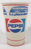 Rare Vintage Pepsi Cola B.C. Place Stadium 5 1/4" Tall Wax Paper Cup
