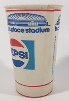 Rare Vintage Pepsi Cola B.C. Place Stadium 5 1/4" Tall Wax Paper Cup