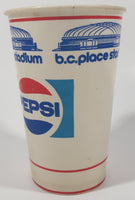 Rare Vintage Pepsi Cola B.C. Place Stadium 5 1/4" Tall Wax Paper Cup