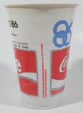 Rare Vintage Coca Cola Coke Expo 86 Vancouver 5" Tall Plastic Cup