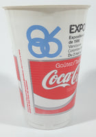 Rare Vintage Coca Cola Coke Expo 86 Vancouver 5" Tall Plastic Cup