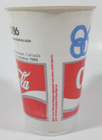 Rare Vintage Coca Cola Coke Expo 86 Vancouver 5" Tall Plastic Cup