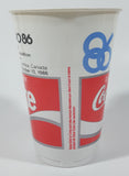 Rare Vintage Coca Cola Coke Expo 86 Vancouver 5" Tall Plastic Cup