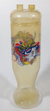 Rare Vintage Pepsi Cola Guitar and Rock Star 10 1/2" Tall Plastic Contour Bottle