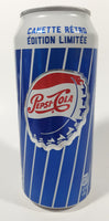 2015 Pepsi Cola Limited Edition Retro Style 473mL 6 1/4" Tall Aluminum Metal Pop Can