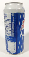 2015 Pepsi Cola Limited Edition Retro Style 473mL 6 1/4" Tall Aluminum Metal Pop Can