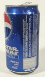 Pepsi Cola Star Wars Episode I The Phantom Menace Qui-Gon Jinn 355mL 4 3/4" Tall Aluminum Metal Pop Collector Can