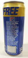 1990s Pepsi Cola Limited Edition Cool Cans 33% More FREE Surfer Themed 16 FL oz (1 Pt) 473mL 6 1/4" Tall Aluminum Metal Pop Can