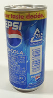 Pepsi Cola Japan Taste Challenge! Trial Can 200mL 4 3/8" Tall Aluminum Metal Pop Can
