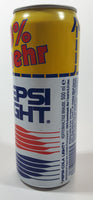 Pepsi Light German 50% Mehr 500mL 6 5/8" Tall Aluminum Metal Pop Can