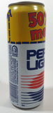 Pepsi Light German 50% Mehr 500mL 6 5/8" Tall Aluminum Metal Pop Can