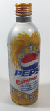 Rare Pepsi Carnival Japanese 500mL 7 3/4" Tall Bottle Shaped Aluminum Metal Pop Can