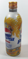 Rare Pepsi Carnival Japanese 500mL 7 3/4" Tall Bottle Shaped Aluminum Metal Pop Can