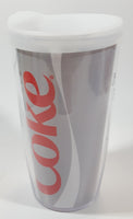 2012 Tervis Coca Cola Diet Coke 16 Oz 6 1/2" Tall Plastic Travel Mug Cup with Lid