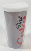 2012 Tervis Coca Cola Diet Coke 16 Oz 6 1/2" Tall Plastic Travel Mug Cup with Lid