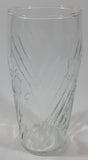 Vintage Pepsi Embossed 6" Tall Glass Cup