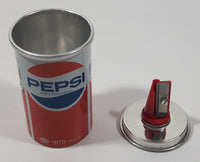 Vintage Pepsi 2 1/2" Tall Can Shaped Metal Pencil Sharpener Made in West Germany