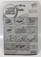 1990s Golden Wheel Special Edition Pepsi Team Racer Blue Semi Truck Tractor Trailer Rig Die Cast Toy Car Vehicle Soda Pop Collectible New in Package