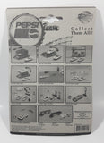 1990s Golden Wheel Special Edition Pepsi Team Racer Blue Semi Truck Tractor Trailer Rig Die Cast Toy Car Vehicle Soda Pop Collectible New in Package