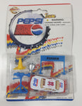 1990s Golden Wheel Special Edition Diet Pepsi Team Racer #38 Peter Comlia Die Cast Toy Race Car Vehicle with Trophy, Camera, Pylon, and Finish Line New in Package