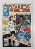 1991 May Harvey Rockomics New Kids On The Block #5 Comic Book On Board in Bag