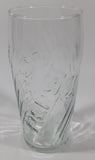 Vintage Pepsi Embossed 6" Tall Glass Cup