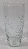 Vintage Pepsi Embossed 6" Tall Glass Cup