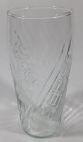 Vintage Pepsi Embossed 6" Tall Glass Cup