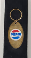 Pepsi Gold Tone Metal Key Chain with Box