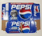 1990s Pepsi Star Wars Episode 1 The Phantom Menace 12 Pack 355mL Unfolded Flat Cardboard Carry Case