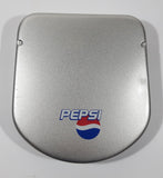 Rare Pepsi Cola Soda Pop Beverage Drink Hard Plastic Silver CD Compact Disc Holder