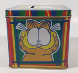 Paws Jim Davis Garfield "Feed The Kitty" Tin Metal Coin Bank