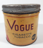 Vintage 1960s Vogue Mild Cigarette Tobacco Tin Metal Can