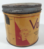 Vintage 1960s Vogue Mild Cigarette Tobacco Tin Metal Can