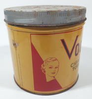 Vintage 1960s Vogue Mild Cigarette Tobacco Tin Metal Can
