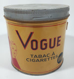 Vintage 1960s Vogue Mild Cigarette Tobacco Tin Metal Can