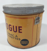 Vintage 1960s Vogue Mild Cigarette Tobacco Tin Metal Can