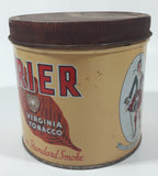 Vintage Brier Virginia Tobacco Canada's Standard Smoke Tin Metal Can