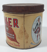 Vintage Brier Virginia Tobacco Canada's Standard Smoke Tin Metal Can