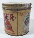 Vintage Brier Virginia Tobacco Canada's Standard Smoke Tin Metal Can