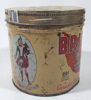 Vintage Brier Virginia Tobacco Canada's Standard Smoke Tin Metal Can