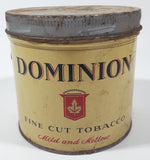 Vintage Dominion Mild and Mellow Fine Cut Tobacco Tin Metal Can