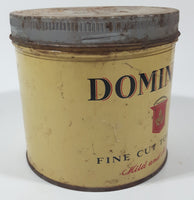 Vintage Dominion Mild and Mellow Fine Cut Tobacco Tin Metal Can